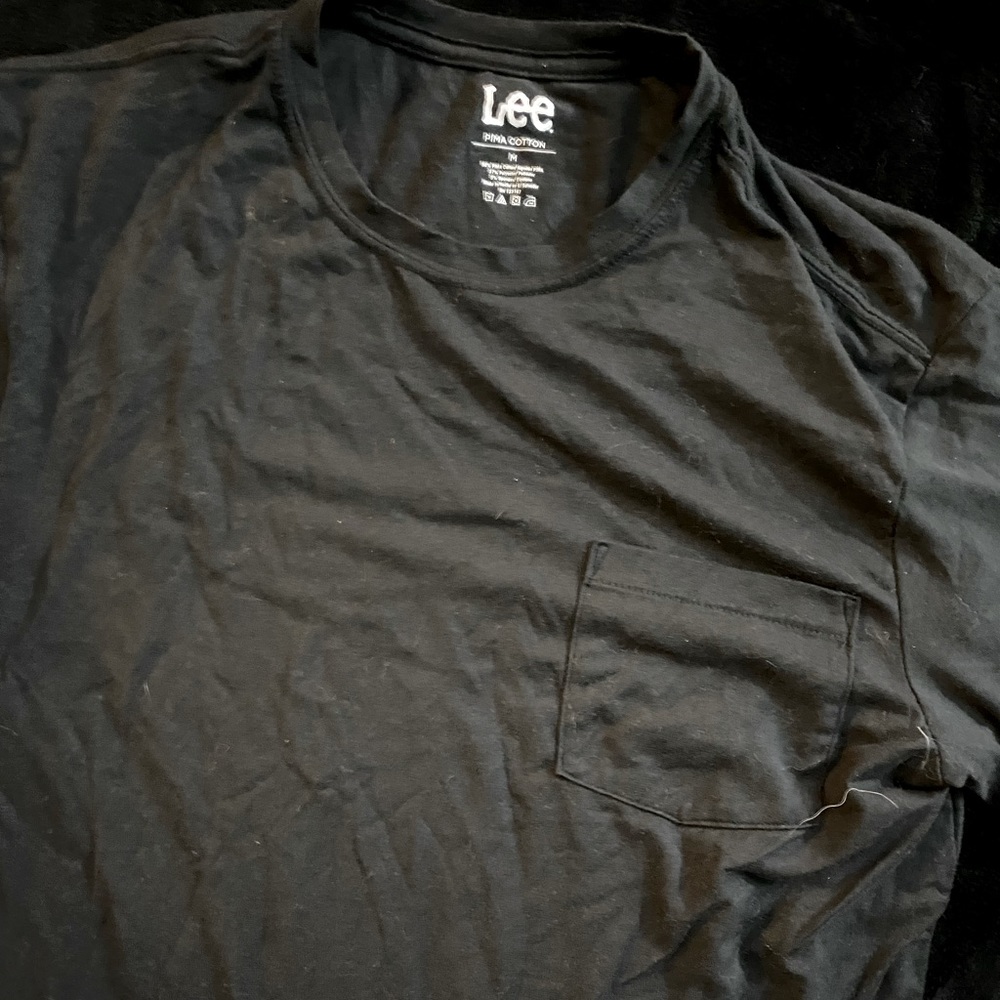 Plain black shirt